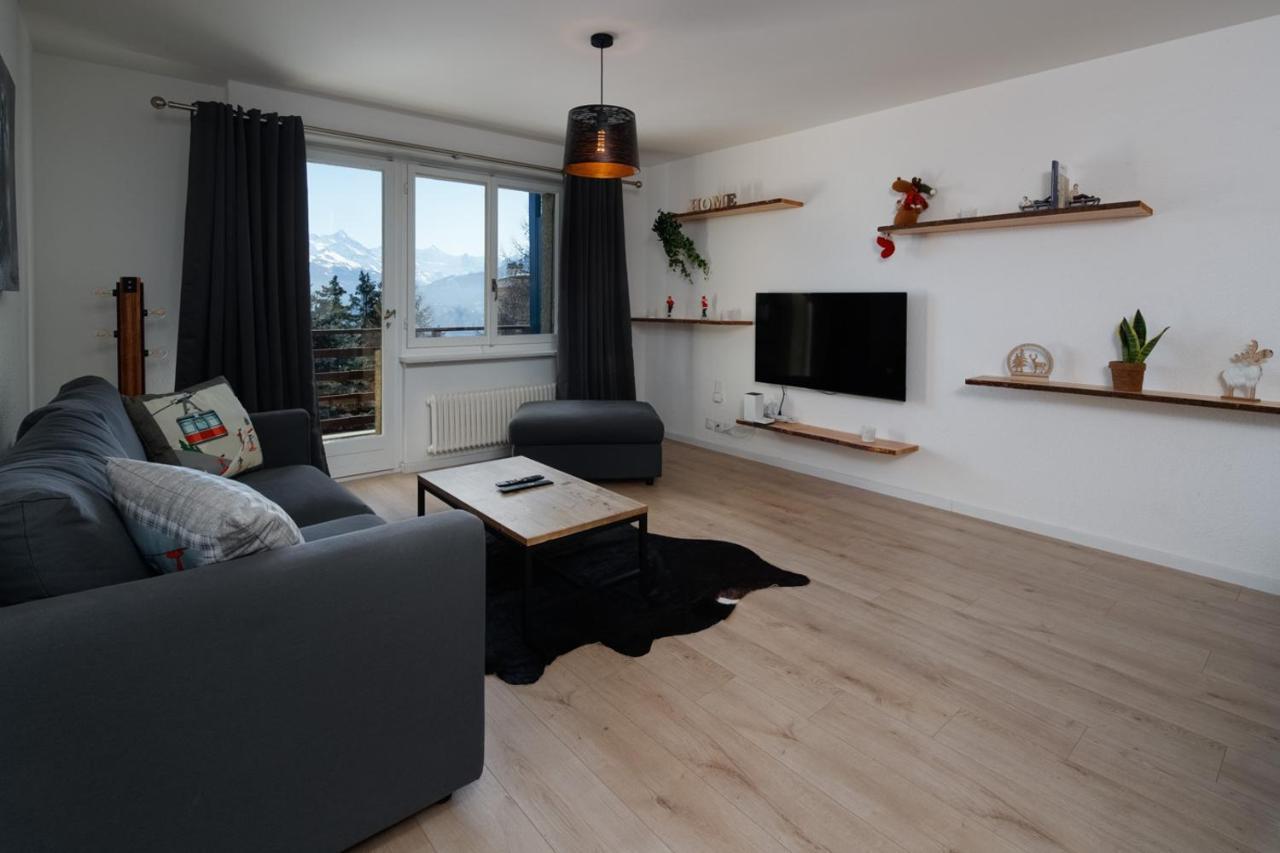 Magnifique Appartement Proche Du Centre Et Du Ski Crans-Montana Ngoại thất bức ảnh