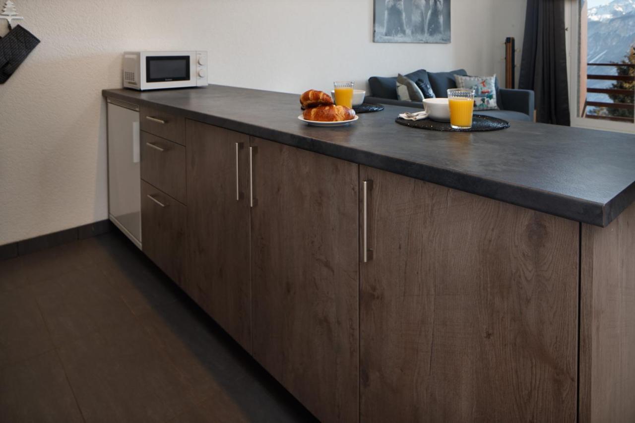 Magnifique Appartement Proche Du Centre Et Du Ski Crans-Montana Ngoại thất bức ảnh