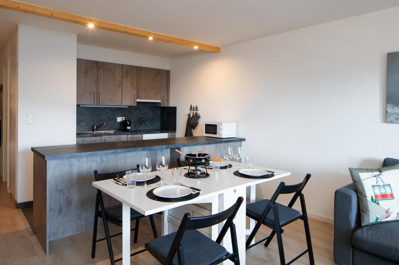 Magnifique Appartement Proche Du Centre Et Du Ski Crans-Montana Ngoại thất bức ảnh
