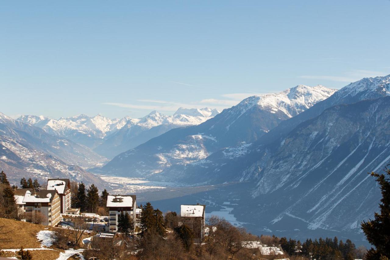 Magnifique Appartement Proche Du Centre Et Du Ski Crans-Montana Ngoại thất bức ảnh